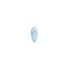 Vibromasseur bleu à langue vibrante pour cunnilingus 